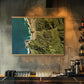 Piha Beach - Aerial Art